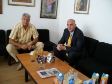 Здравко Димитров с пълна подкрепа от БФБ за спортната зала в "Западен"