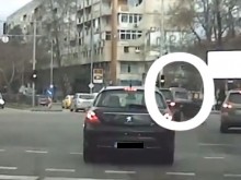 Видеорегистраторът на пловдивчанин засне гавра по време на движение