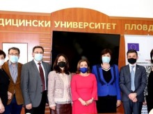 Новият посланик на Италия на посещение в Медицински университет - Пловдив