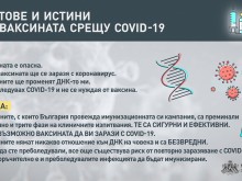 Здравното министерство изброи най-разпространените митове за ваксината срещу COVID-19