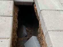 Подробности за състоянието на мъжа, пострадал след падане в дупка в новоремонтиран тротоар