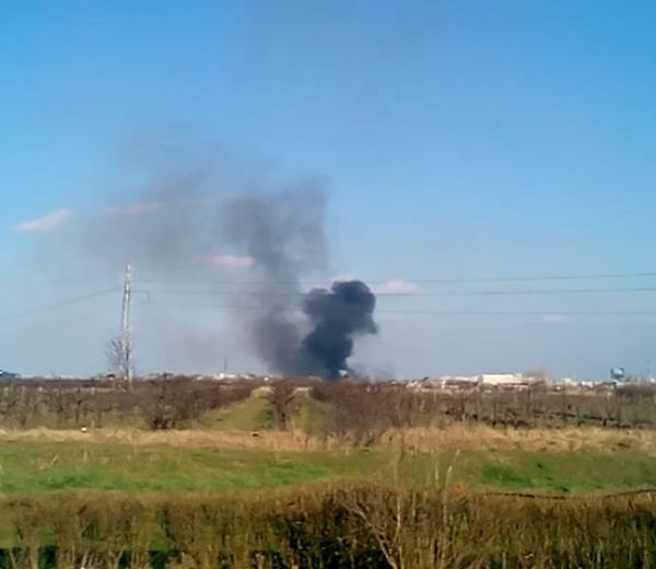 Отново черен дим покри небето над Пловдив