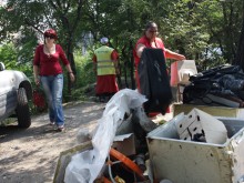 Чергари превърнаха централен район в тоалетна