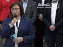 Корнелия Нинова даде старт на предизборната си кампания в Пловдив