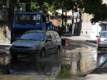 Улица "Граф Игнатиев" осъмна под вода