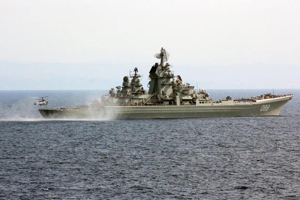 РИА Новости
15 бойни кораба на Каспийската флотилия преминаха под Кримския