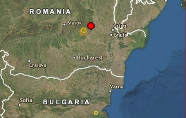 Земетресение е регистрирано в района на Вранча Това сочи справка