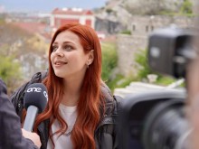 Чаровната и талантлива Виктория Георгиевa посети Пловдив