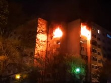 Брутален пожар изпепели апартамент в столицата