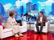Татяна Дончева се появи със странен вид в телевизионно студио