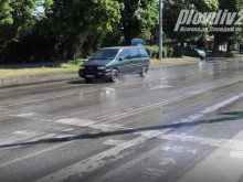 Поливна инсталация създаде проблеми за шофьорите по бул. "Цариградско шосе"