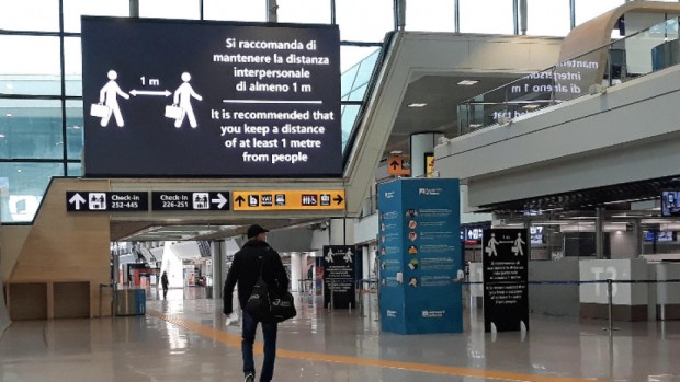 БГНЕС
Италия премахва 5-дневната карантина, налагана досега на пътниците, пристигащи от