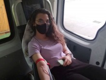 Акция по кръводаряване в УХТ в навечерието на 24 май