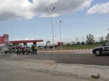 Инцидент на Асеновградско шосе до "Лукойл", има полиция!