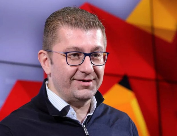 Лидерът на опозиционната партия ВМРО ДПМНЕ в РС Македония Християн Мицкоски