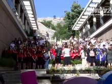 Концерт на Главната от хоровете на всички пловдивски училища по случай 24 май