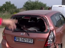 Първи кадри от верижната катастрофа на Околовръстното, все още е непроходимо