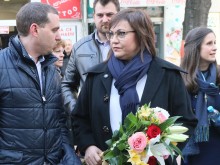 Корнелия Нинова развенча слуховете, че се е отказала от битката в Пловдив