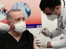 Ердоган се е ваксинирал три пъти срещу коронавирус