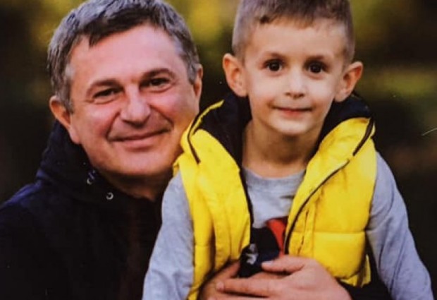 9 годишният Боян син на журналиста Милен Цветков който загина трагично