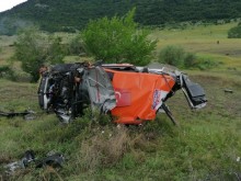 Пострадалият при тежката катастрофа на рали Сливен е с отток на мозъка