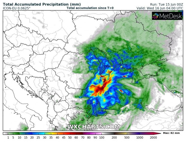 Висок риск от наводнения!Черноморски циклон със субтропически харектеристики (наблюдаваме плитко