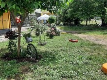 Пловдивчанин смаян от нещо красиво, сътворено в бургаски жилищен комплекс