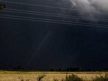 Интересна снимка на небето над Граф Игнатиево