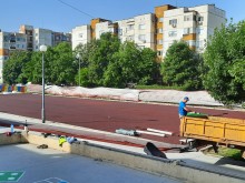 Обновяват спортна площадка в тракийско училище