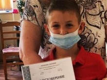 Синът на трагично загиналия Милен Цветков завърши втори клас с отличие