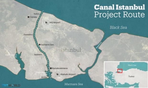 Поискайте спиране на Канал Истанбул проектът на Ердоган ще унищожи