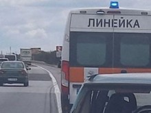 Шофьор е с опасност за живота след инцидент на магистрала "Тракия"