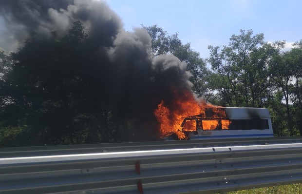 Ominous incident on the Trakia Motorway!