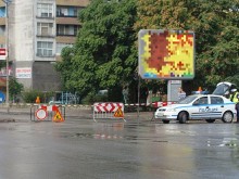 Затвориха северното платно на бул."България" от "Васил Априлов" до "Победа"
