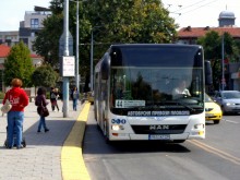 Временна организация на движението зад пощата в "Тракия" през почивните дни