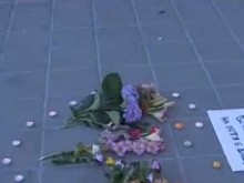 Жители на село Братаница се събраха на мълчалив протест в памет на убитото момиченце