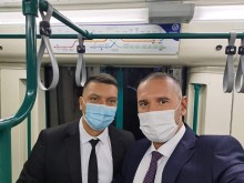 Депутати от Пловдив отидоха с метрото на първия си работен ден в НС