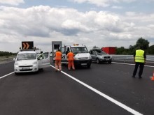 Експерти установиха проблем с маркировката по новия участък на АМ "Тракия"