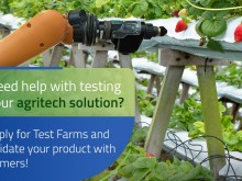 Агроиновации: Тестване на агротехнологични решения с EIT Food Test Farms