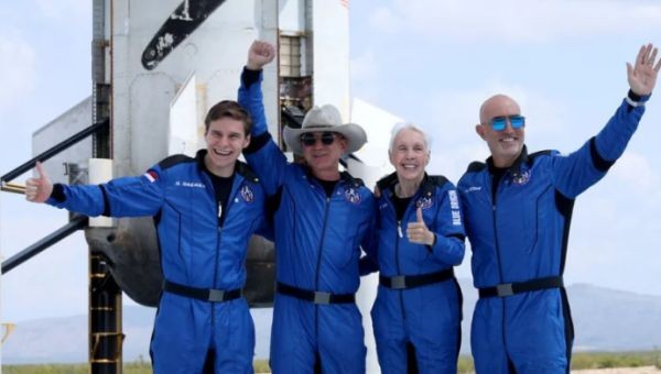 Scandalous confession of the young man who flew in space with Jeff Bezos