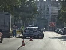 Извънредно: Шофьор почина на оживен булевард в Пловдив! (18+)