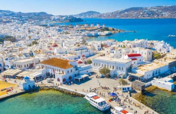 Гръцките острови в южната част на Егейско море вече са