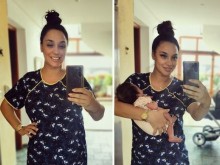 Мария Илиева показа малката София на първия й празник