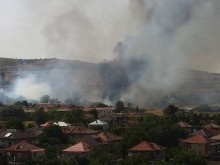 Голям пожар край Пловдив!