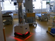 В Пловдив показаха уникален за България робот за дезинфекция