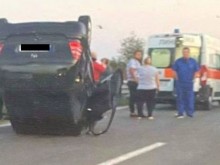 Шофьорка сътвори зрелищна каскада в Пловдивско