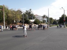 18 автобуса с променени маршрути заради протестиращите в Пловдив ресторантьори