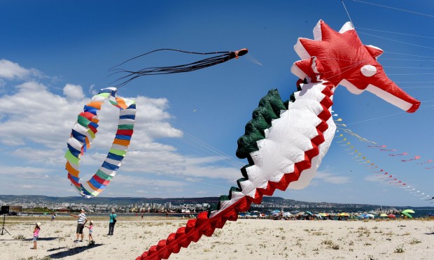 БТА
Чаканият с нетърпение всяка година Фестивал на хвърчилата Въздушни