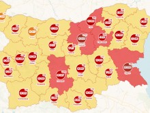 "Червените" области у нас вече са пет, Пловдив е една от тях