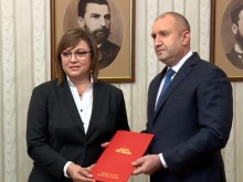 Радев връчи третия мандат на БСП